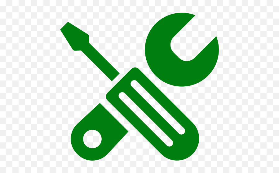 Green Configuration And Tools Icon - Wrench Icon Png,Icon Wrenches