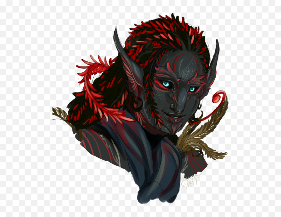 Dasair Art And Commissions Open - Demon Png,Ffxiv Red Mage Job Icon