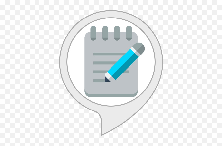 Amazoncom My Memos Alexa Skills - Notepad Icon Png,Entree Icon