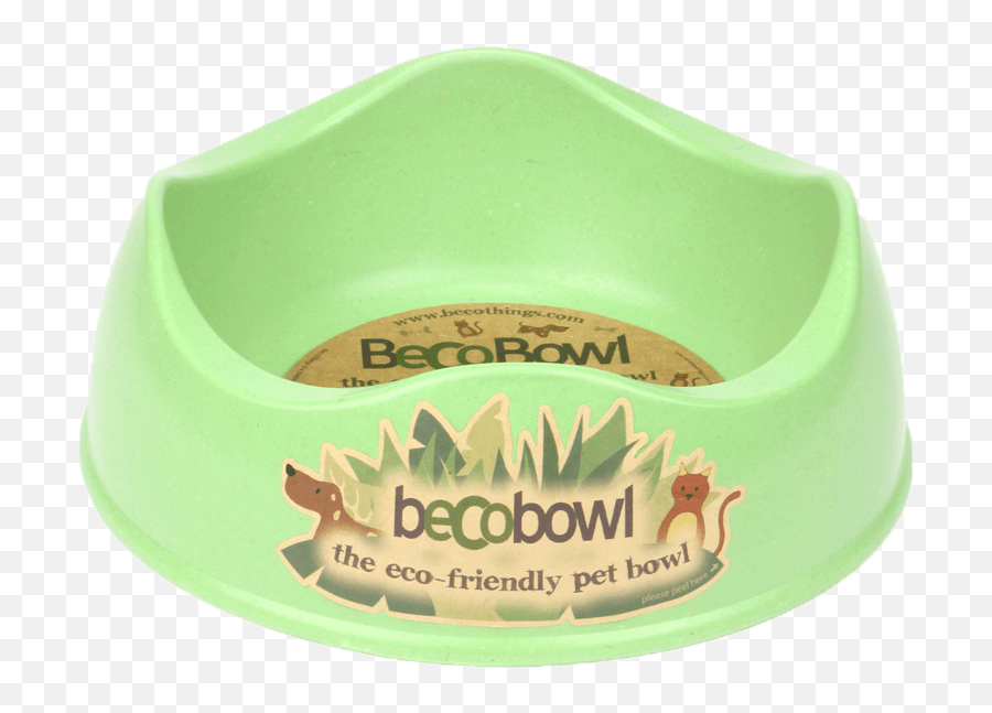 Medium Beco Dog Bowl - Green Pet Presents Serveware Png,Dog Bowl Png