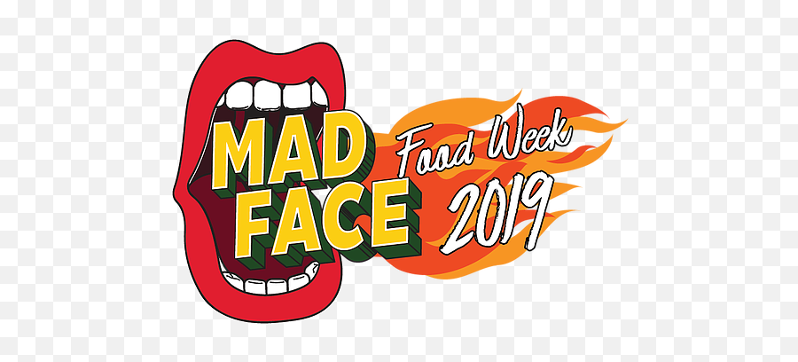 Mad Face Food Week - Clip Art Png,Mad Face Png