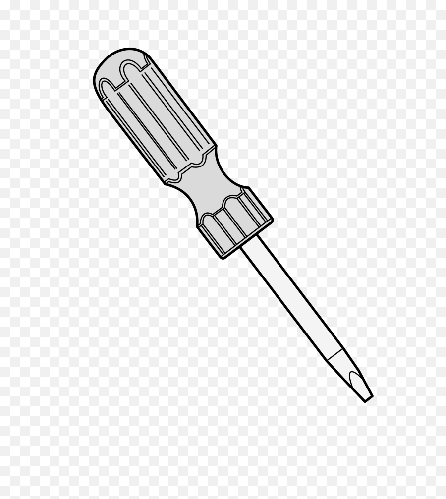 Download Screws Clipart Screwdriver - Clip Art Screw Driver Large Clipart Screw Driver Png,Driver Png