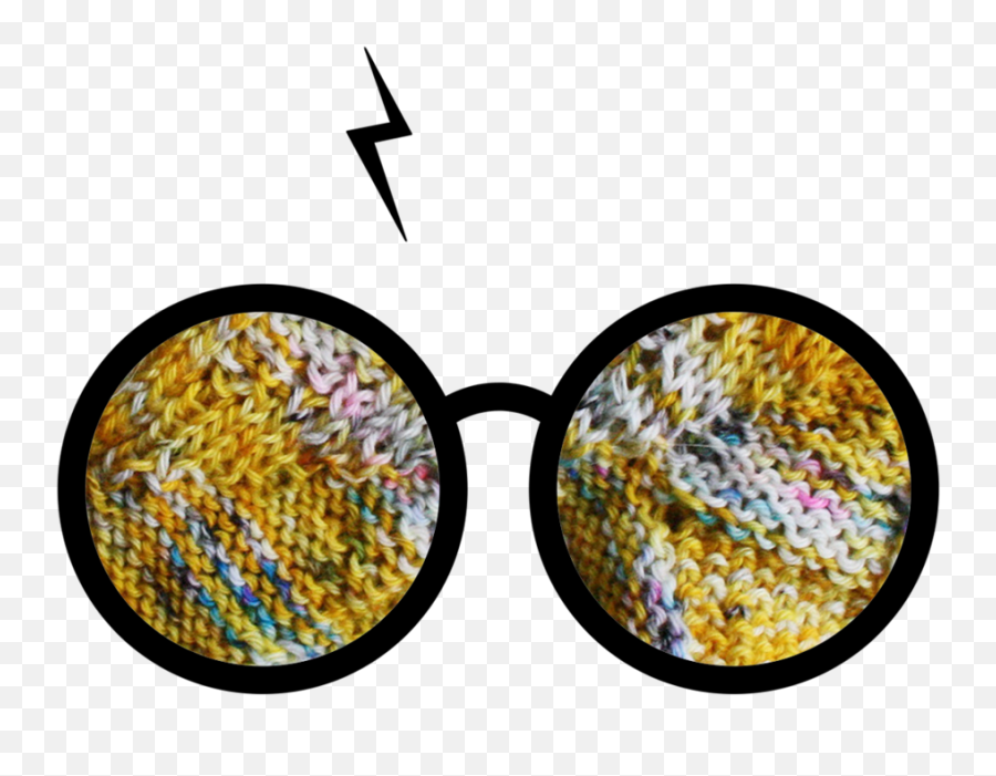Harry Potteru0027s Common Room Socks Pattern Release U0026 Creative - Circle Png,Harry Potter Glasses Transparent