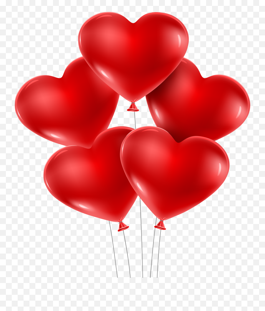 Black Hearts And Red Balloons Clipart U2013 Yespressinfo Png Heart Transparent