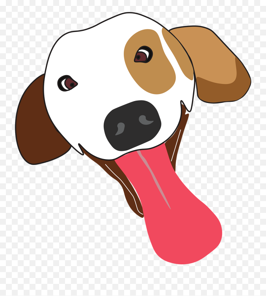 Dog Tongue Pet - Lengua De Perro Png,Pug Face Png
