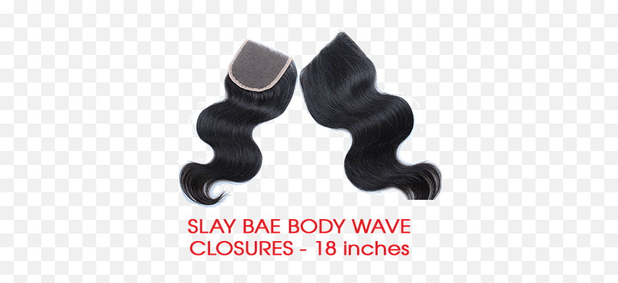 Slay Bae Body Wave Closures 18 Inches - Ducray Elution Png,Wave Hair Png