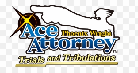 Download Phoenix Wright Trials And Tribulations Logo - Phoenix Wright Ace Attorney Trials And Tribulations Logo Png,Capcom Logo Png