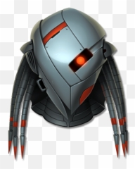 Predator Png Image - Robot Head Transparent Background