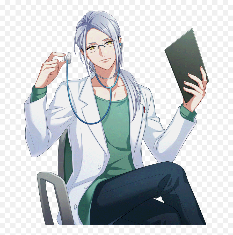 Azuma Serious Transparent - Medical Doctor Anime Female Doctor Png,City Lights Png