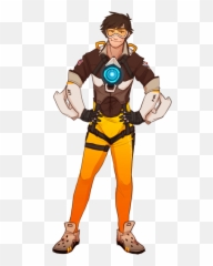 Overwatch Just A Sketch - Male Tracer Overwatch Png,Overwatch Tracer Png