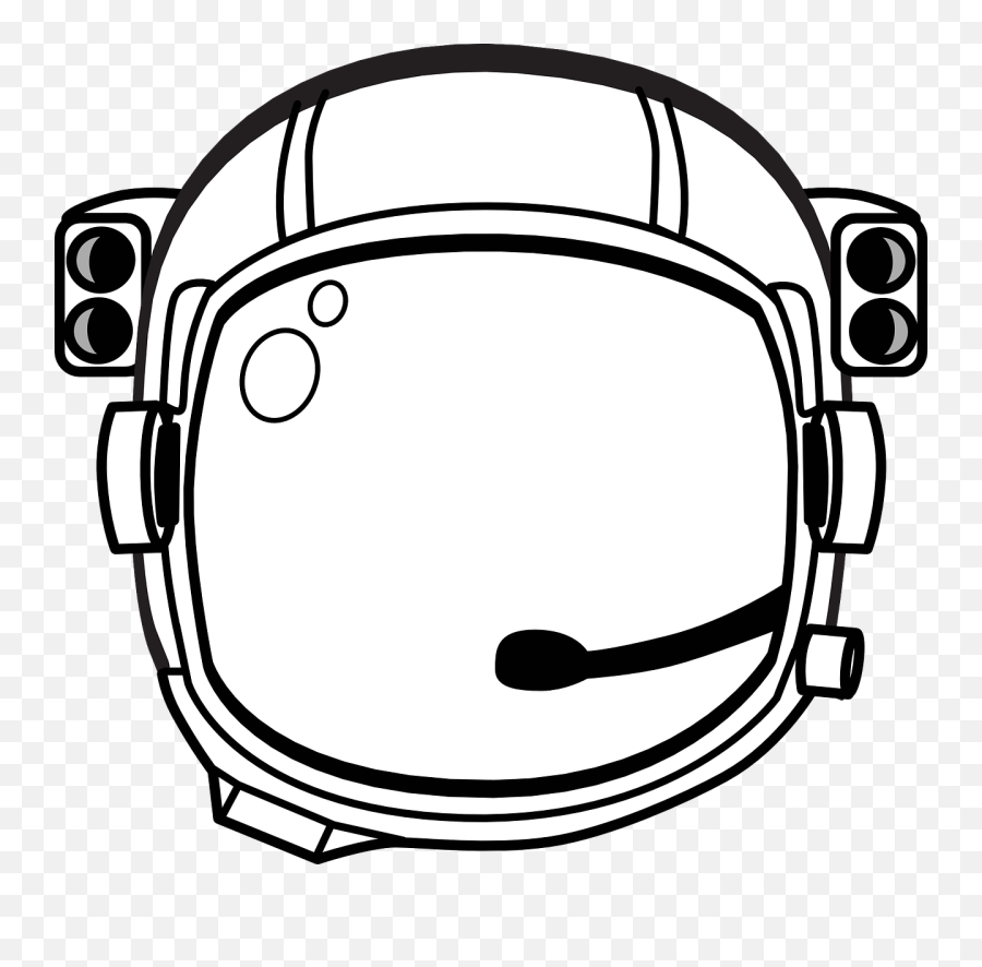 Astronaut Space Suit Outer Helmet - Astronaut Helmet Clipart Png,Space Helmet Png