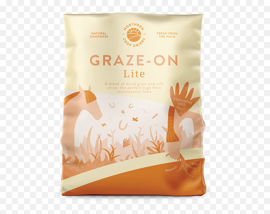Graze - On Lite Natural Straw And Dry Grass Horse Feed Paper Bag Png,Dry Grass Png