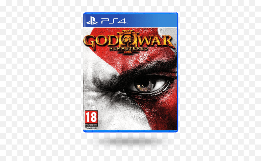 Remastered Ps4 Cd - God Of War3 Ps4 Game Png,God Of War 4 Logo