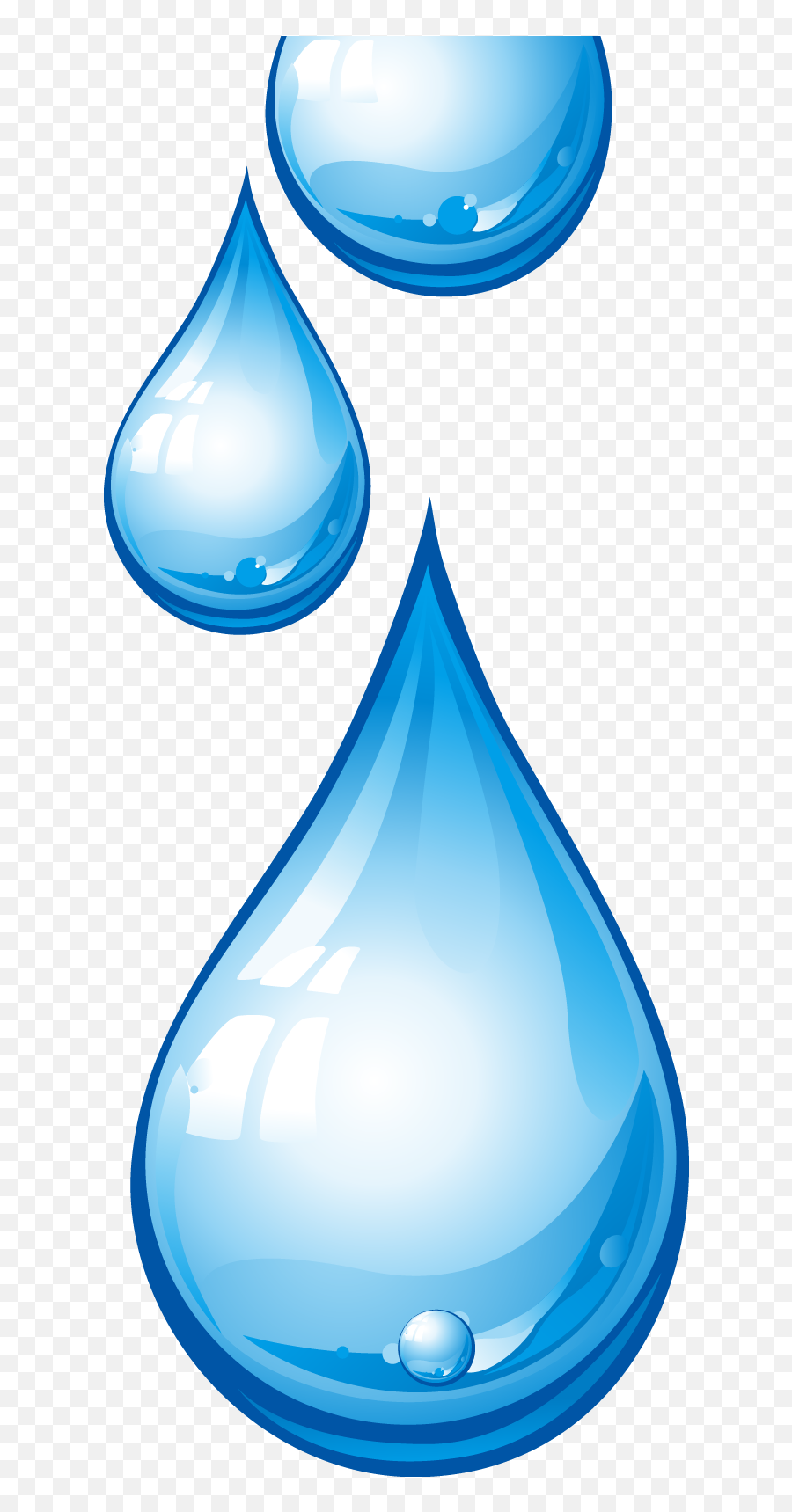 Drop Water Euclidean Vector - Transparent Water Drop Png,Water Droplets Png
