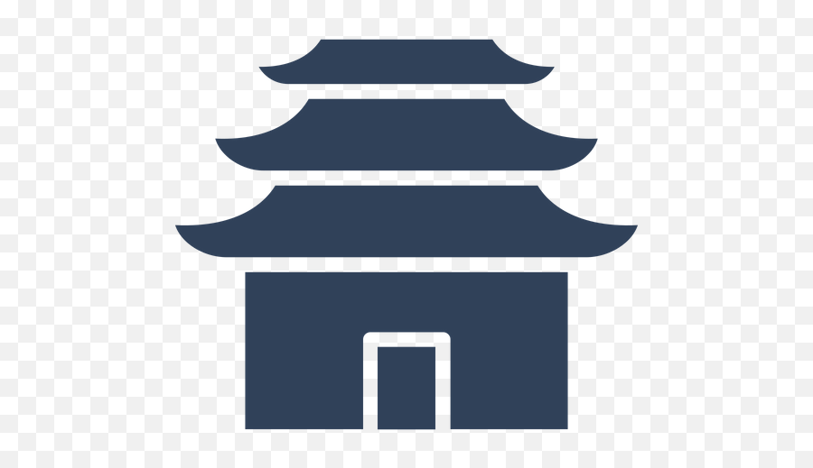 China Traditional Building Icon Of Glyph Style - Available Clip Art Png,China Png