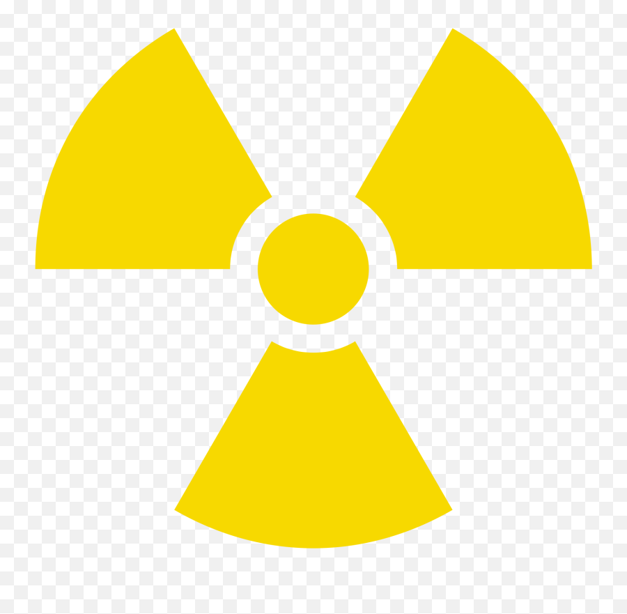 Sign Svg Radioactive Transparent Png - Yellow Radiation Symbol,Radiation Symbol Png