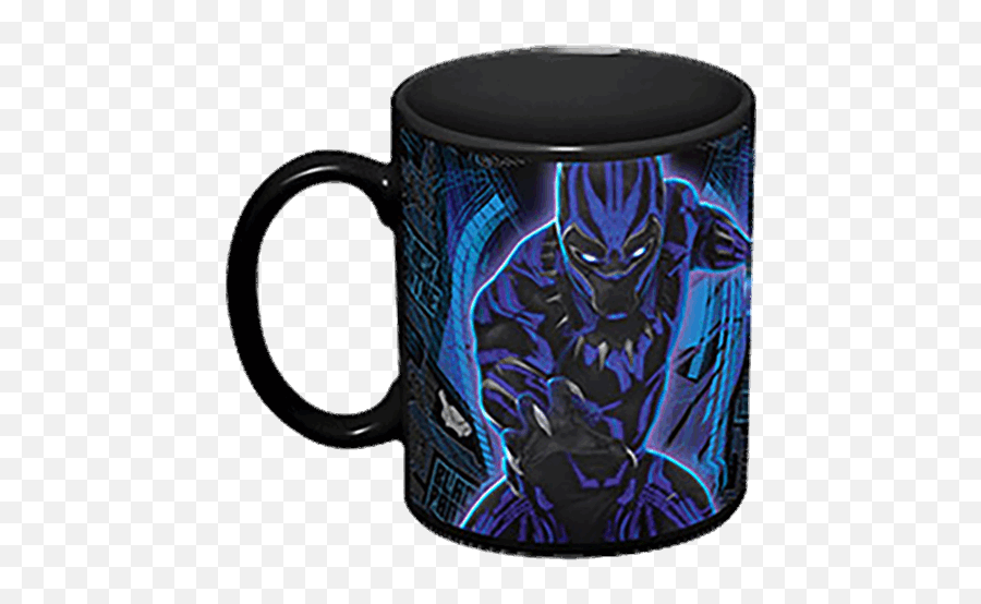 Black Panther - Black Panther Coffee Cup Png,Black Panther Logo