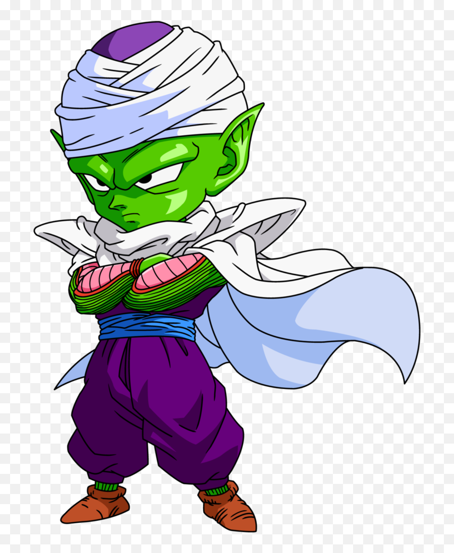 Piccolo Drawing Dragon Ball Huge - Dragon Ball Piccolo Chibi Png,Piccolo Png