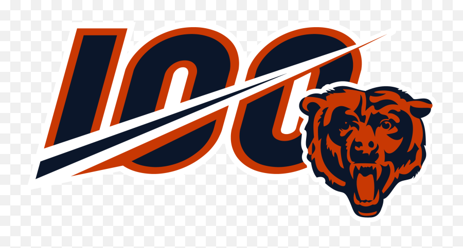 Celebrate 100 Years Of Bears Football - Chicago Bears Png,Bears Logo Png