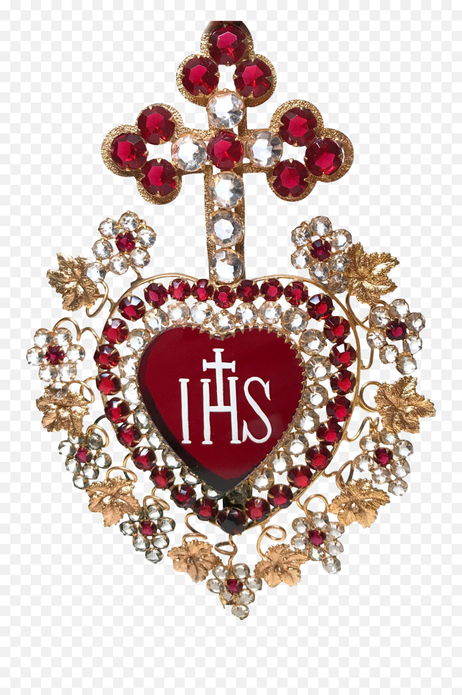 Download Antique Nineteenth Century Png Sacred Heart