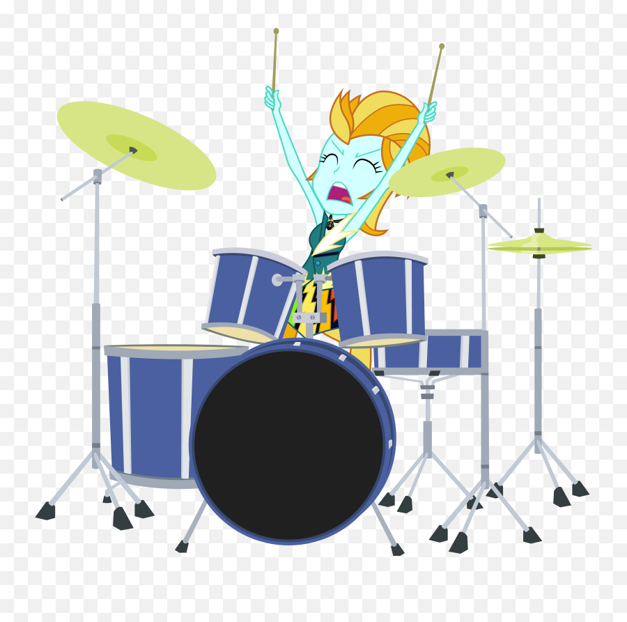 Imperfectxiii Drum Kit Drums - Mlp Eg Pinkie Pie Drums Png,Drum Set Transparent Background