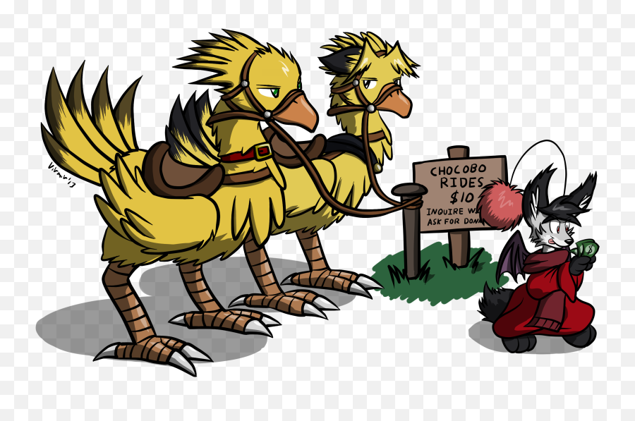 Chocobo Rides Png