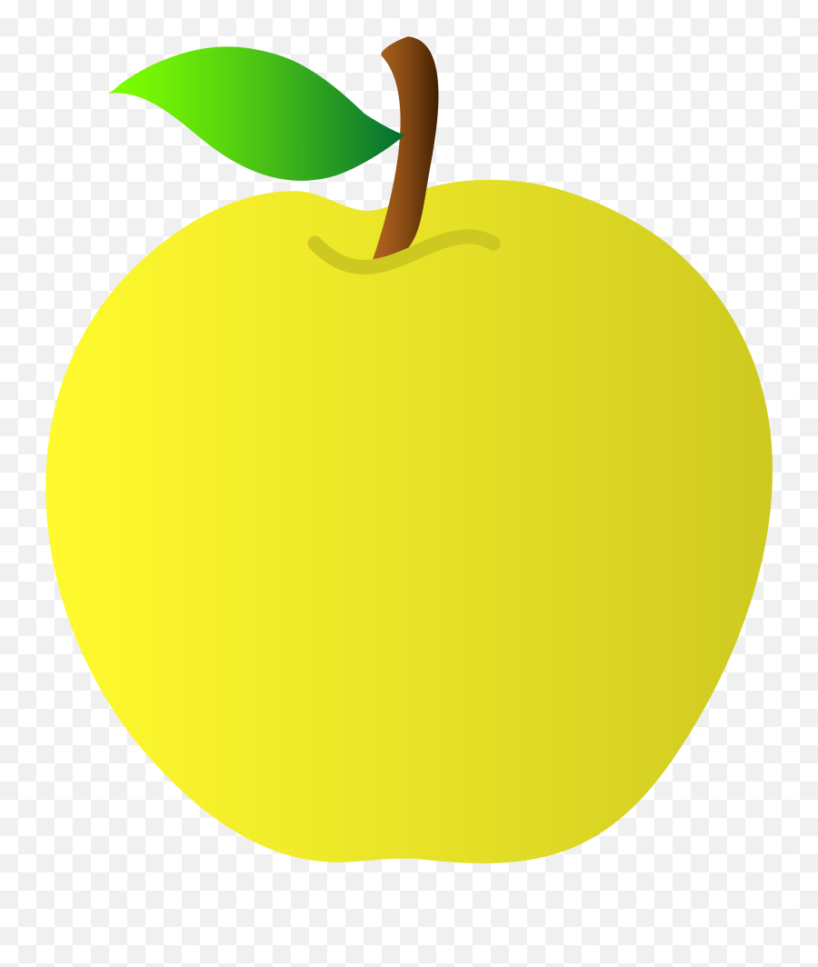 Library Of Apple Svg Vector Png Files - Yellow Apple Clipart Png,Golden Apple Logo