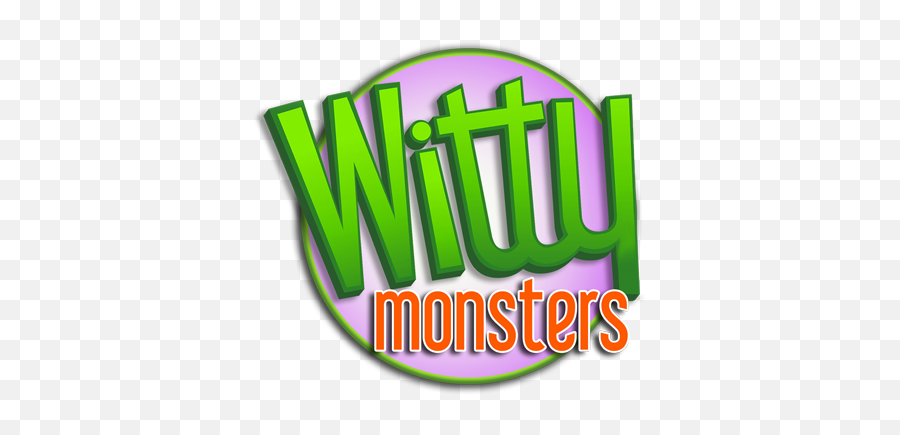 Logo Witty Monsters - Vertical Png,Monsters Png