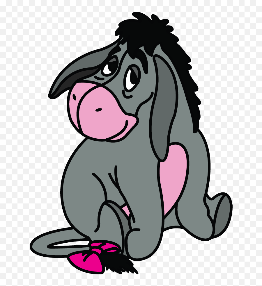 How To Draw Eeyore Winnie The Pooh And - Easy Winnie The Pooh Drawings Png,Eeyore Png