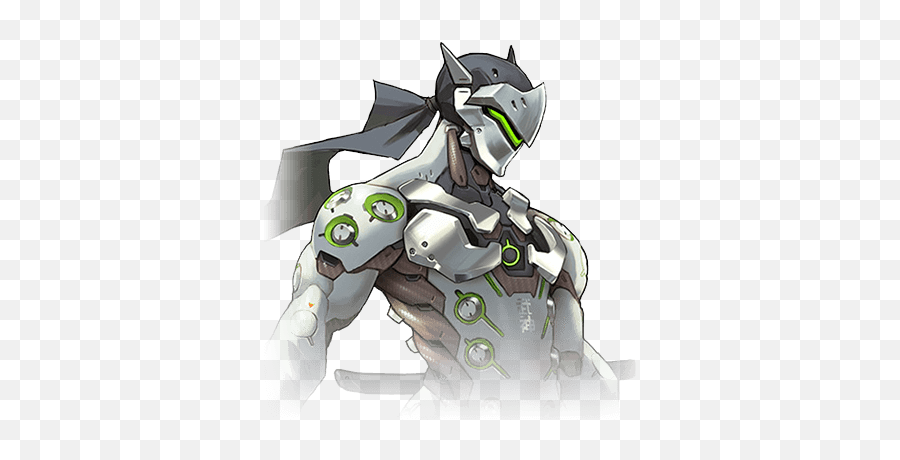 Fighting And Profile Of Genji Over - Watch Cheats Genji From Overwatch Png,Genji Png