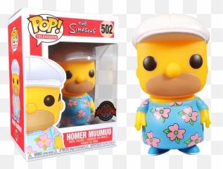 Funko Pop The Simpsons - Homer In Muumuu 502 Homer Muumuu Funko Pop Png,Homer Png