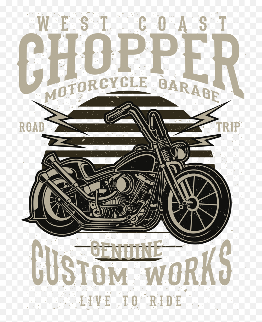 West Coast Choppers Motorcycle Chopper - Printable Black And White Halloween Png,Westcoast Choppers Logo