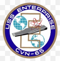 Uss Enterprise Coat Of - Cvn 65 Logo png
