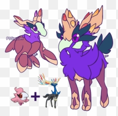 Aromatisse U2013 Ptgigi - Fictional Character Png,Xerneas Png