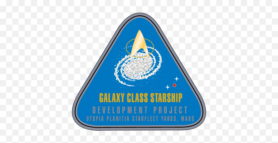 Galaxy - Galaxy Class Png,United Federation Of Planets Logo