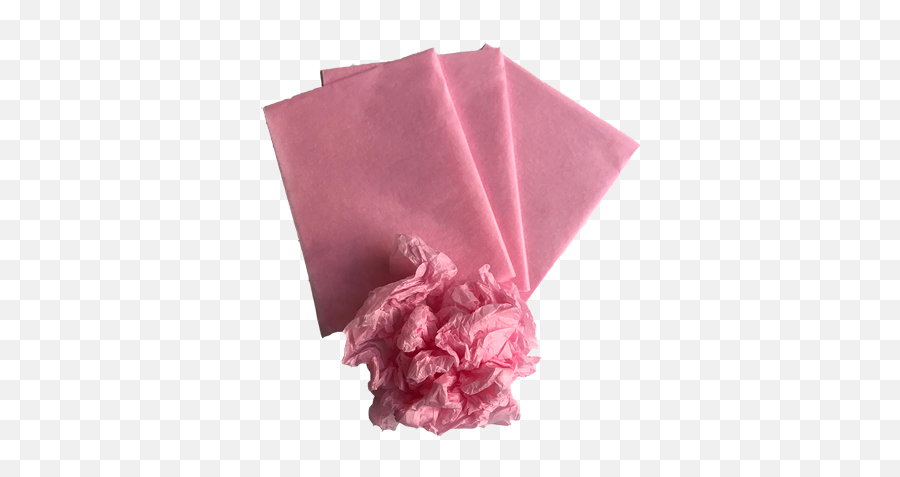 Pink Tissue Paper - Tissue Paper Gift Wrap Png,Tissue Png