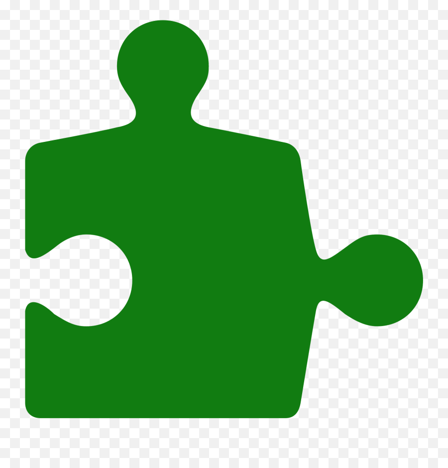 Free Puzzle Piece Icon Clipart - Full Size Clipart 2579876 Green Jigsaw Puzzle Icon Png,Puzzle Piece Icon