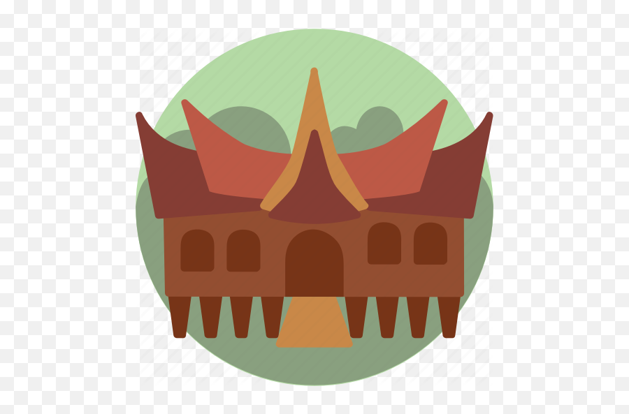 Architecture House Indonesia Padang Icon - Download On Iconfinder Clip Art Png,Icon Rumah