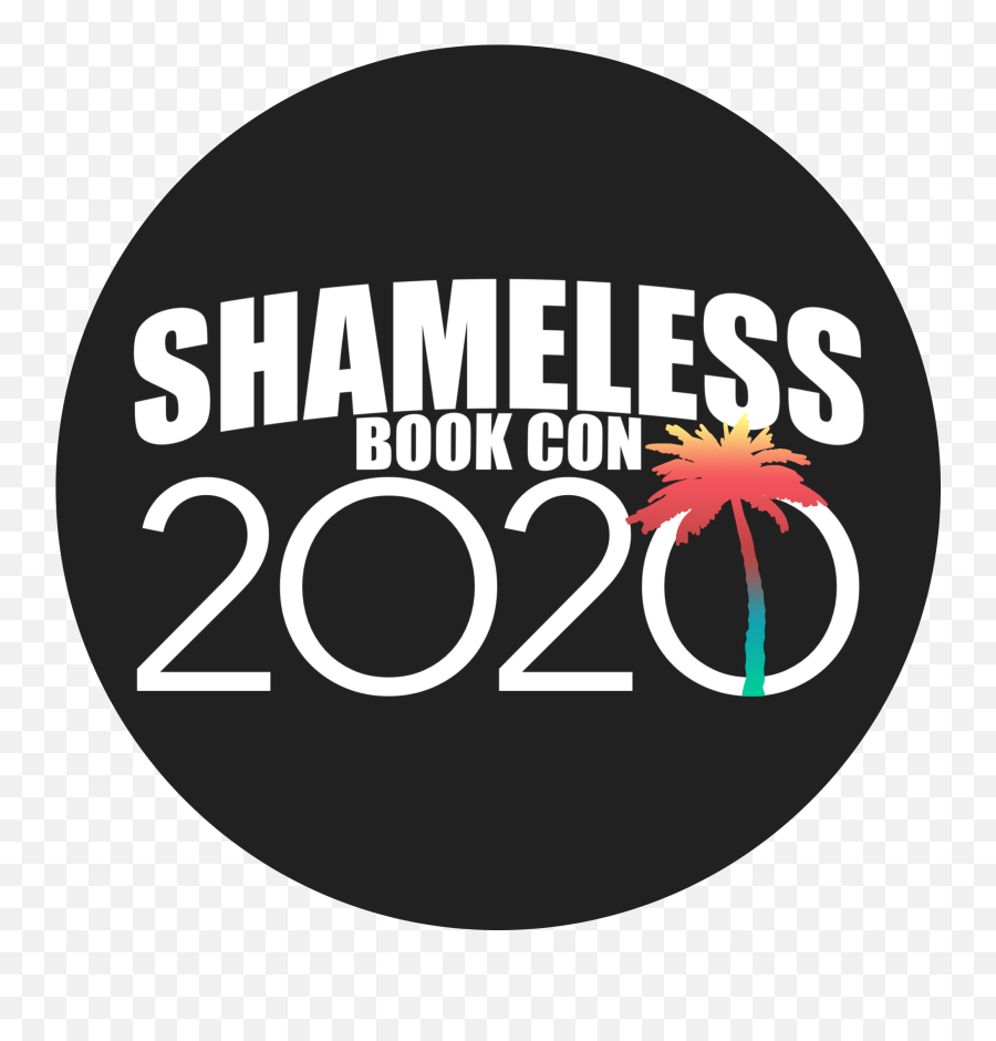Shameless Book Con 2020 Simple Palm Tree Logo T - Shirt Circle Png,Palm Tree Logo