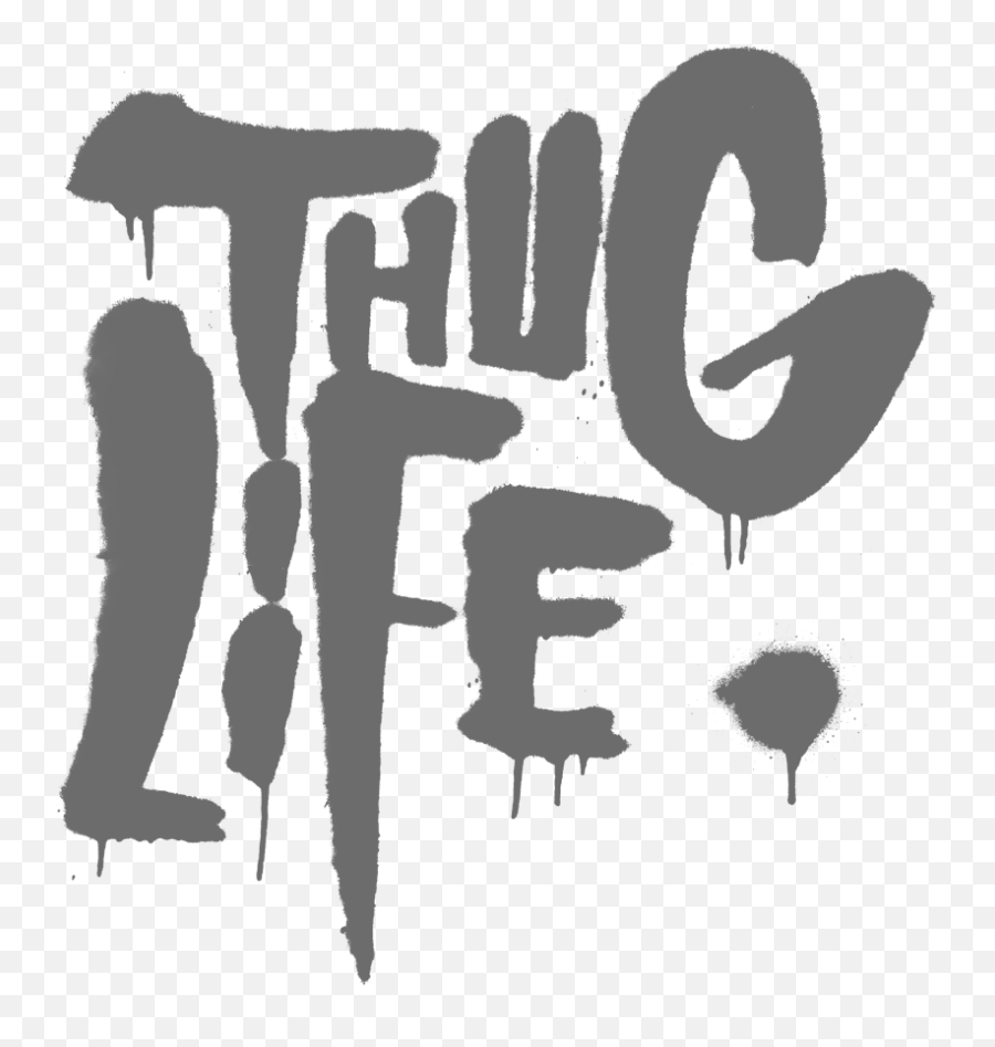 Thug Life Logo Png Pic - Thug Life,Thug Life Logo