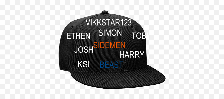 Sidemen Simon Ksi Josh Vikkstar123 Tobi - Baseball Cap Png,Ksi Png