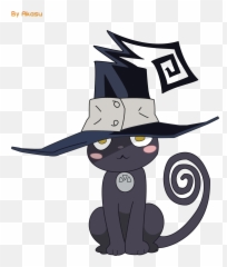 Blair - Catpng Alienware Arena Blair Soul Eater Cat,Anime Cat Png