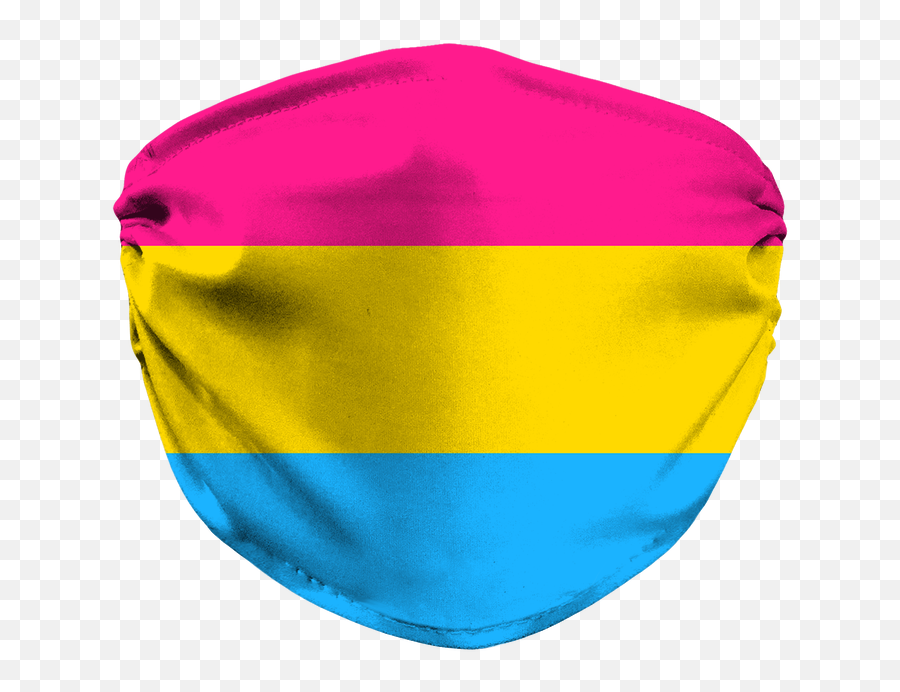 Pansexual Flag Face Mask - Vertical Png,Pansexual Flag Icon
