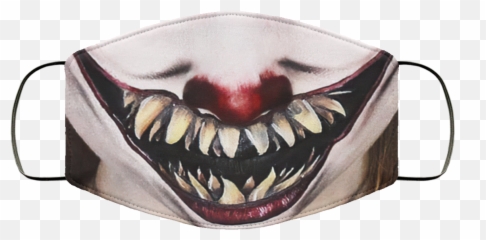 Pennywise It Mask Halloween Face - Madeyewlook png