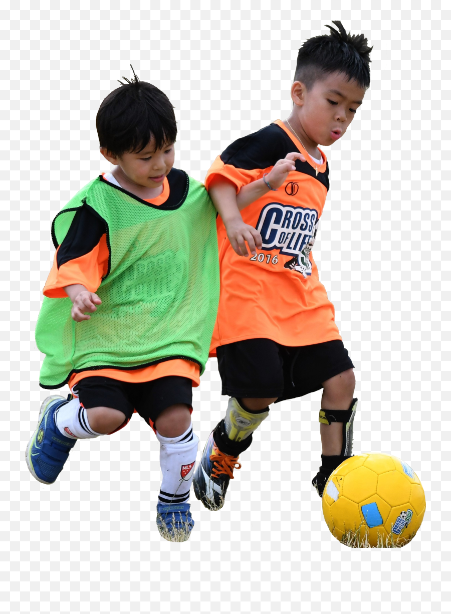 Cutout Png - Kids Playing Football Png,Kids Playing Png