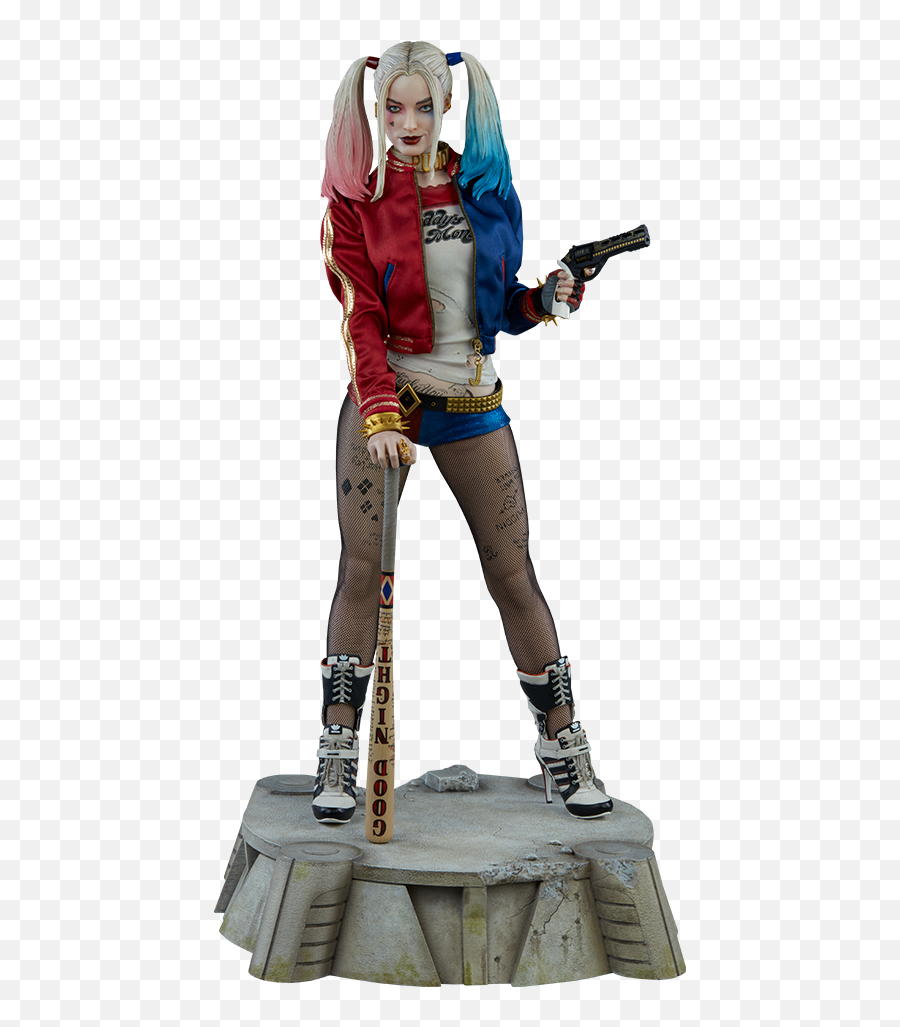 Dc Comics Premium Format Statue - Harley Quinn Figure Margot Robbie Png,Dc Icon Harley Statue