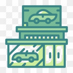 Car Pickup Saloon Sell Shop Showroom Truck Icon - Download Iconfinder Showrooms Icons Png