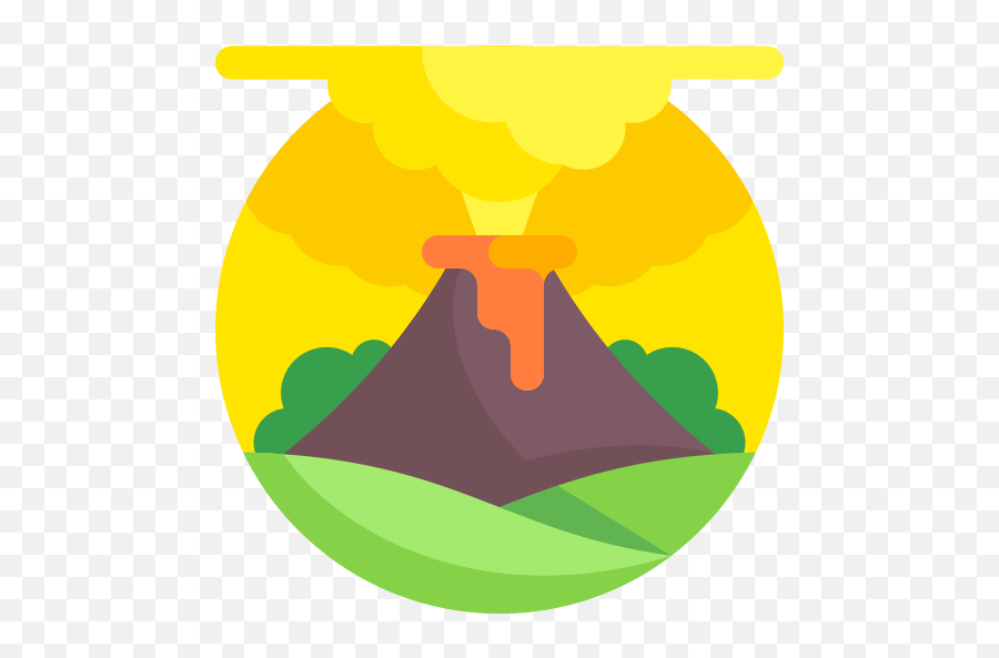 Volcano - Mountain Png,Volcano Icon Png