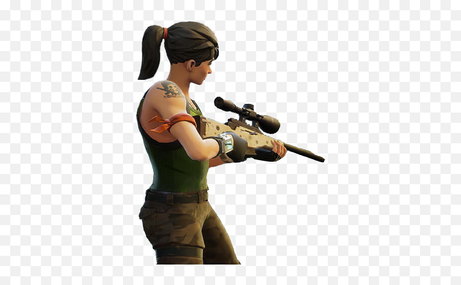 Fortnite Player Png 6 Image - Fortnite Skins With Guns Png,Fortnite Player Png