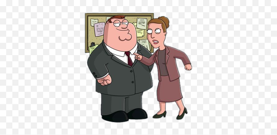 Family Guy Angela And Peter Griffin Png Transparent